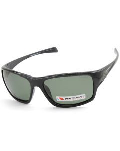 North Beach Sunfish 70483 Black Gloss/Grey Polarised Mens Sunglasses