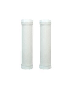 Trigram Lock-on Bike Grips Kraton Rubber 130mm with 2 side lock rings White