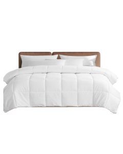 Dreamz Renewable Fiber Quilt Summer Winter Microfibre Blanket 400GSM King