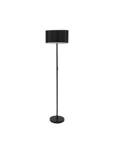 Emitto Modern LED Floor Lamp Stand Reading Light Home Decor Indoor Linen Fabric