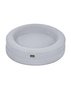 Pawz Pet Orthopedic Calming Bed Memory Foam Dog Sofa Donut Washable L Light Grey