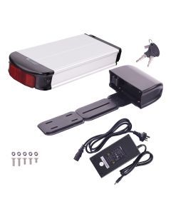 E-Bike Battery Kit, R2-3618H, 36V 18Ah 648Wh Battery, 3A charger [Silver/Black]