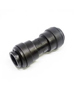 John Guest 12mm Joiner/Straight Connector Black (Non WM) - PM0412E