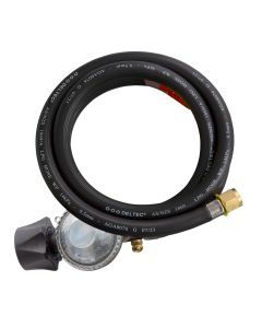 Gasmate PVC Hose & Regulator LCC27 to 5/8" UNF (3/8" SAE) 1500mm