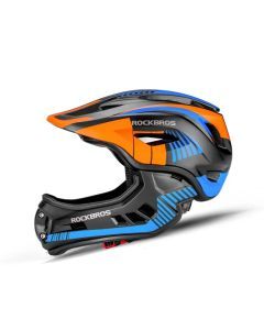 TT-32SOBL Youth Bicycle Safety Helmet 54–58cm Orange