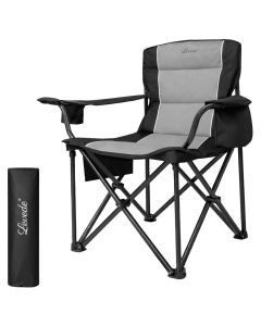 Levede Camping Chair Large Folding Outdoor Portable Fishing Picnic Travel Seat