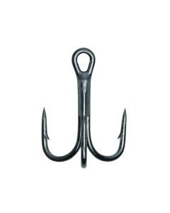 1 Box of Eagle Claw Lazer Sharp L778B Black Platinum 6x Strong Treble Hooks