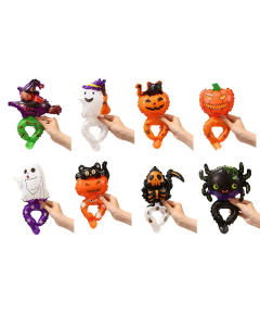 Halloween Pumpkin Wrist Balloons (50pcs)