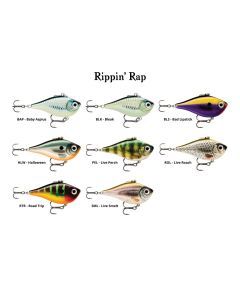 7cm Rapala Rippin' Rap Lipless Sinking Vibe Fishing Lure