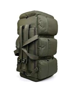 100L Tactical Backpack Waterproof Camping Duffel Green