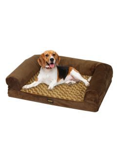 Pawz Pet Bed Sofa Dog Beds Bedding Soft Warm Mattress Cushion Pillow Mat Plush M