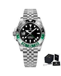 Men's Automatic Mechanical Sapphire Watch (Black Green)