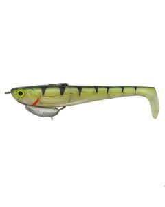 5 Inch Zerek Flat Shad Pro Soft Plastic Lure - Redfin