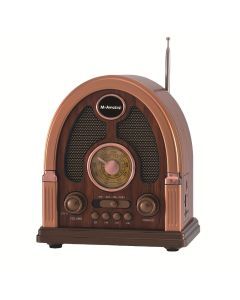 Wireless Vintage Radio with USB, FM/AM/SW Playback