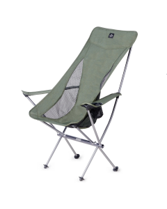 Ultralight Folding Camping Chair Widened Green
