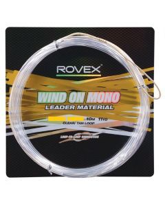 10m Length of Rovex Wind On Leader - Clear Mono Wind On Leader Material