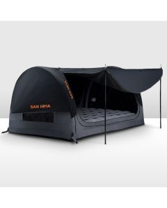 San Hima Double Air Swag Camping Swags Free Standing Dome Tent 22cm Air Mattress