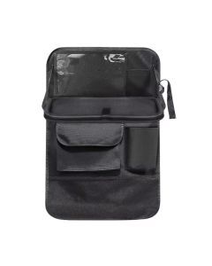 2Pcs Car Seat Back Storage Bag Multi-Pocket Backseat Organizer Black