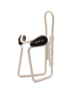 Azur Deluxe Alloy Bike Water Bottle Holder Cage (White)