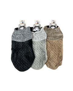 80cm Quilted Dog Jacket Coat Warm Winter Pet Clothes Vest Padded Windbreaker