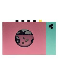 We Are Rewind Portable Cassette Player & Recorder - Edith, Pink & Green