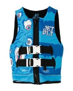 Jet Pilot Pfd Cause Boys F/e Yth Eco Vest Blue