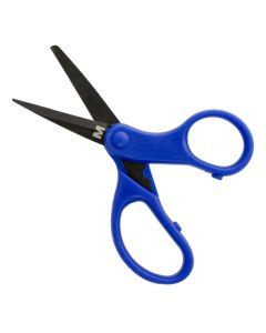 Mustad Stainless Steel Fishing Braid Scissors - Black Teflon Coated