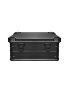 30L Aluminum Alloy Travel Storage Box Storage Case Black
