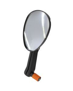 Bar-end Mounted Convex Bike Mirror for 15-22mm Diameter Handlebars
