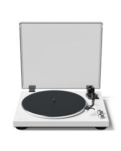Kanto OBI3 Turntable with Bluetooth 5.3, Preamp, and Pitch Control - Matte White