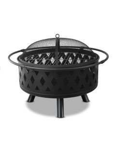 Fire Pit BBQ Grill 82cm