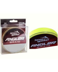 150yd Spool of 20lb Jarvis Walker Angler Braid - Chartreuse Fishing Braid