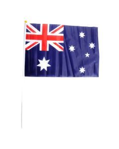 Aussie Hand Flag (29x44cm) – Australia Day Flag for Celebrations & Sports