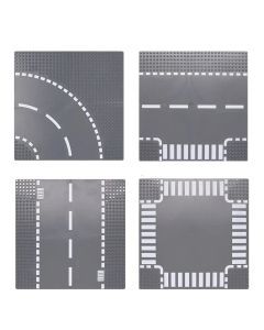 City Road Baseplate Block for Kids DIY Building