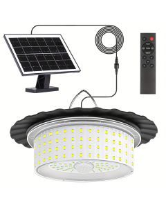 Solar Shed Light with Remote Control (244 LED)