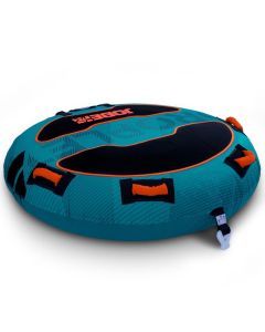 Jobe Droplet Round 1-Person Inflatable Towable Ski Tube (Teal)
