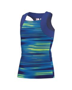 Adidas G Response Girls Tennis Tank Top - Blue(Childrens Climalite Competition Singlet)