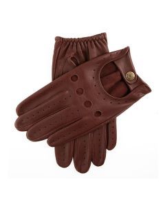 Dents Delta Mens Classic Leather Driving Gloves - English Tan