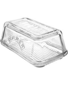 Kilner Glass Butter Dish Dishwasher Microwave Safe Container Tableware