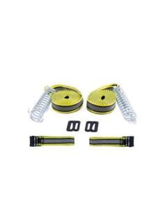 Secura-Pegs® Caravan Awning Tie Down Strap Reflective with G Hooks Tents Camping