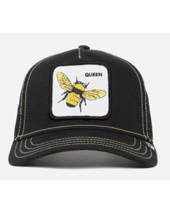 Goorin Brothers Mens Queen Bee Trucker Cap - Black (Snapback Baseball Hat)