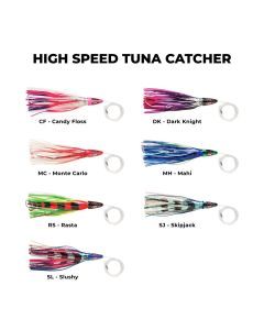 200mm Williamson Rigged High Speed Tuna Catcher Skirted Lure