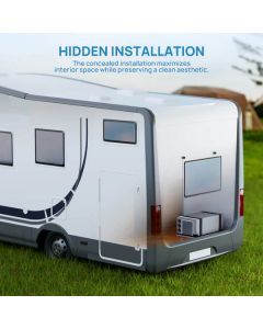 Cool-J 230V IHider 10,000 BTU Inverter Underbunk Reverse Cycle Air Conditioner - Wifi