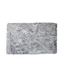 Pawz Replaceable Pet Bed Cover Plush Warm Soft Washable Charcoal S