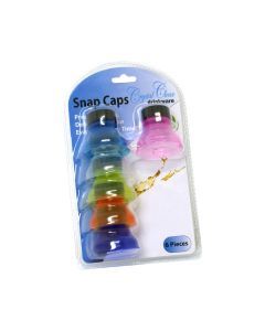 Crystal Clear Snap Caps 6 Pack