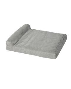 Pawz Pet Dog Bed Memory Foam Orthopedic Waterproof Inner Washable Grey L