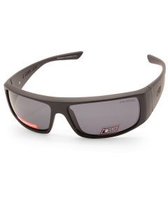 Dirty Dog Sharky Satin Black/Grey Polarised Men's Sports Sunglasses