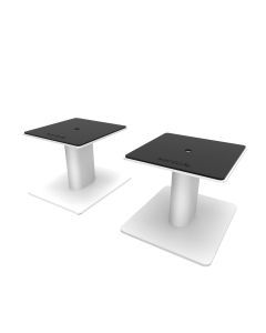 Kanto SP6HDW 6" Tall Universal Desktop Speaker Stand - Pair, White