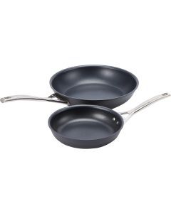 2-Piece Pyrolux HA+ Induction Non-Stick Fry Pan/Skillet Set - Black (20 cm & 28 cm)