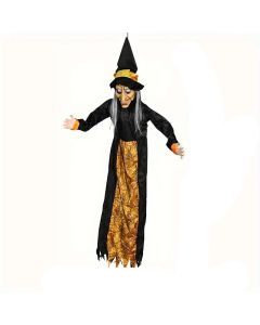 Motion-Activated Witch Sound Sensing Halloween Decoration